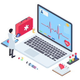 Online Medication Online Healthcare Digital Healthcare Icon