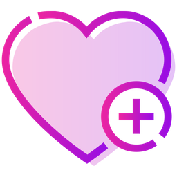 Add Heart  Icon