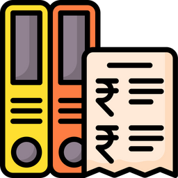 Filing Bills  Icon