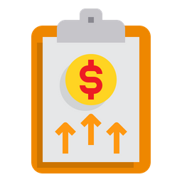 Financial Growth Report  Icon