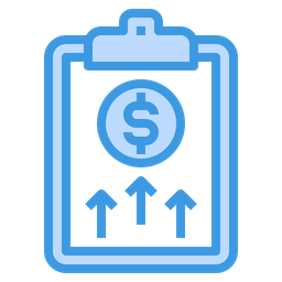 Financial Growth Report  Icon