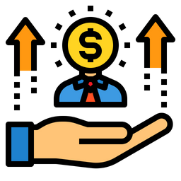 Businessman Growth  Icon