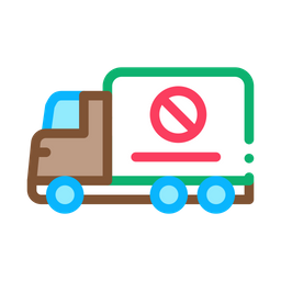 Chemical Truck  Icon