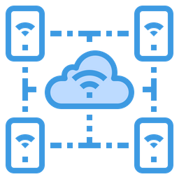 Cloud Network  Icon