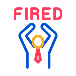 Fired Employee  Icon