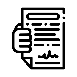 Kuriervertrag  Symbol