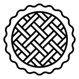 Apfelkuchen  Symbol