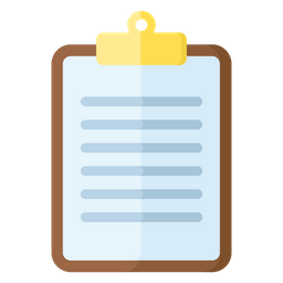 Clipboard Paper  Icon