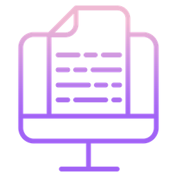 Computer File  Icon