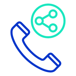 Call Share  Icon