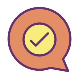 Approved Chat  Icon