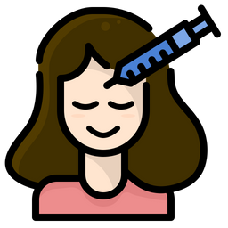 Facial Injection  Icon