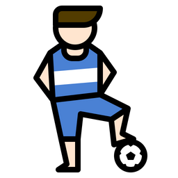 Jogador de futebol  Ícone