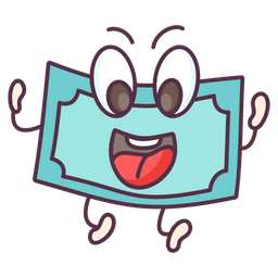 Excited Banknote  Icon