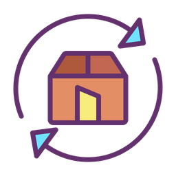 Delivery Process  Icon