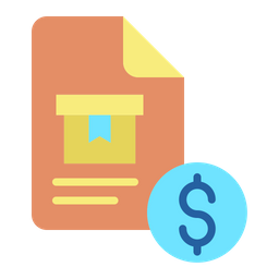 Bill Document  Icon