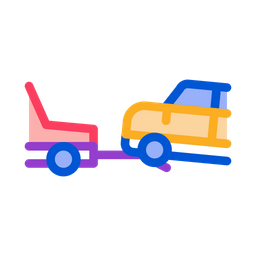 Tow Car  Icon