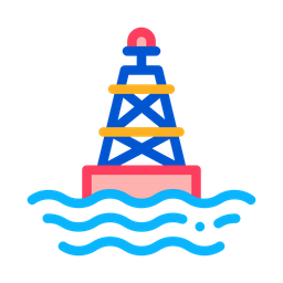 Sea Light Buoy  Icon