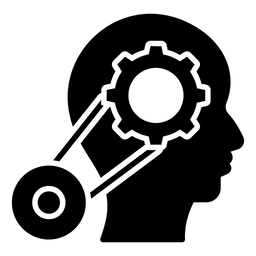 Gehirnprozess  Symbol