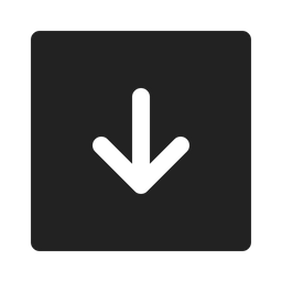 Down arrow  Icon