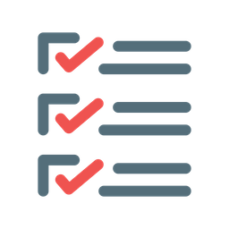 Lista de controle  Ícone
