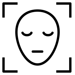 Gesichtssperre  Symbol