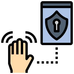 Gestensicherheit  Symbol