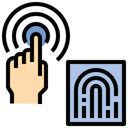 Fingerabdruck  Symbol