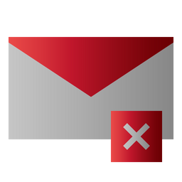 Delete Mail  Icon