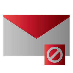 Block Mail  Icon