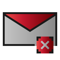 Delete Mail  Icon