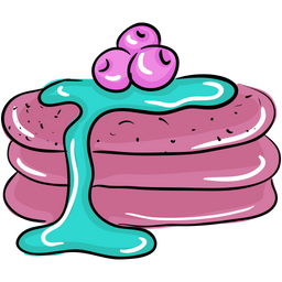 Dripping Pancake  Icon