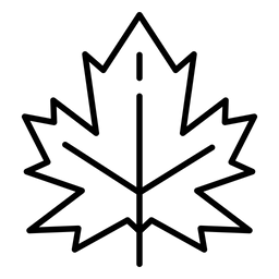 Trockenes Blatt  Symbol