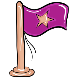 Achievement Flag  Icon