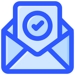 Genehmigte E-Mail  Symbol