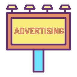 Advertising Billboard  Icon