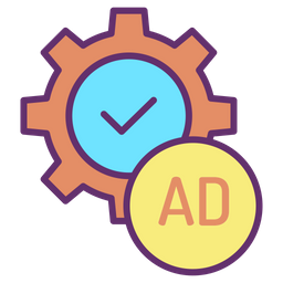 Configuración de anuncios  Icono