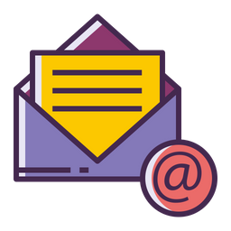 Dirección de correo electrónico  Icono