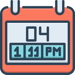 Digital Calendar  Icon