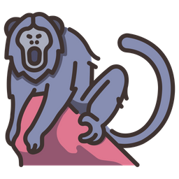 Howler Monkey  Icon