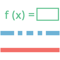 Equação matemática  Ícone