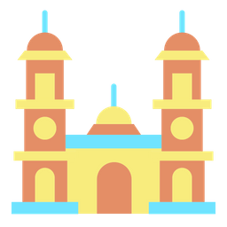 Double Clock Tower  Icon