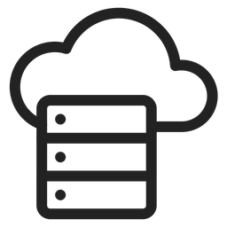 Cloud Server  Icon