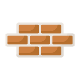 Bricks Construction  Icon