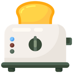 Toaster Toast Machine Electronics Icône
