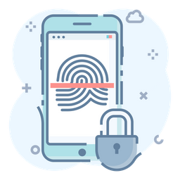 Fingerprint Lock  Icon