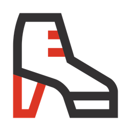 High heel boot  Icon