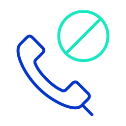 Block Call  Icon