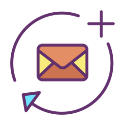 Add Email Contact  Icon