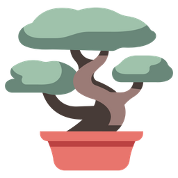 Árvore bonsai  Ícone